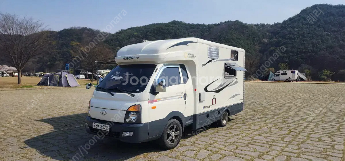 포터2 캠핑카 (에어컨, 냉장고, 주방수전, 무시동 히터, 인산철 300A x 2개, 태양광 300W, 야마비시 통...--1