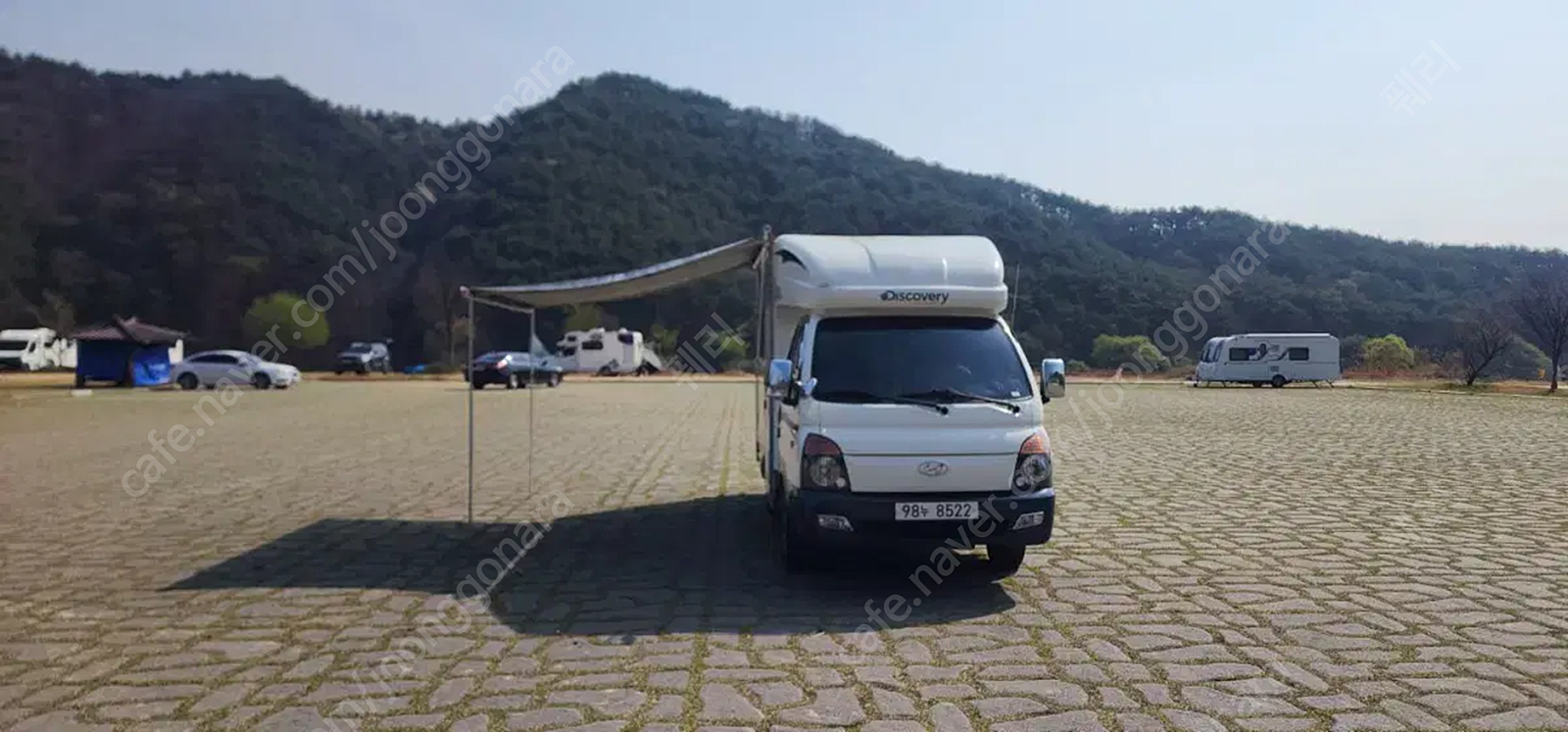 포터2 캠핑카 (에어컨, 냉장고, 주방수전, 무시동 히터, 인산철 300A x 2개, 태양광 300W, 야마비시 통... 이미지