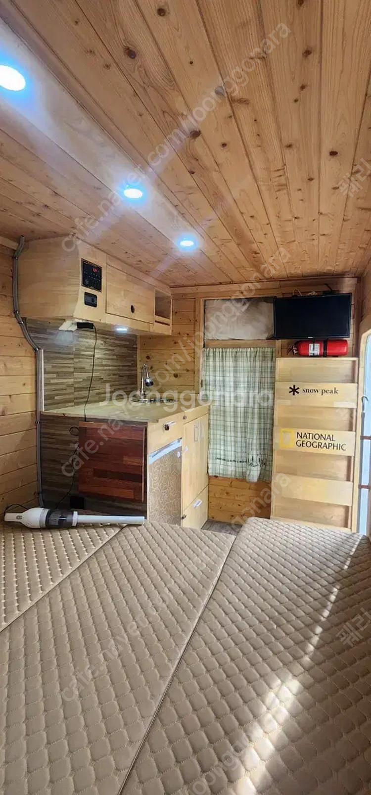 포터2 캠핑카 (에어컨, 냉장고, 주방수전, 무시동 히터, 인산철 300A x 2개, 태양광 300W, 야마비시 통...--5