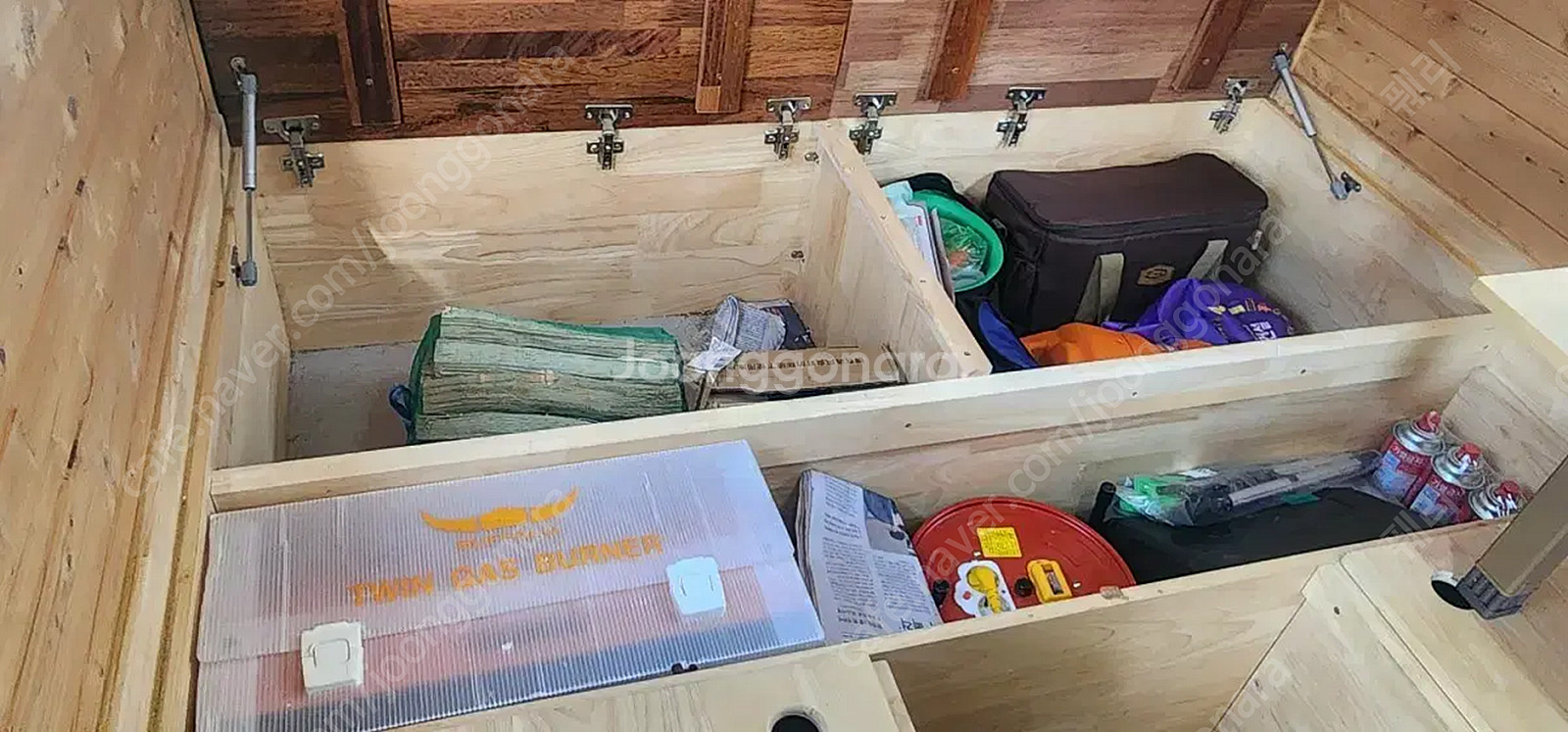 포터2 캠핑카 (에어컨, 냉장고, 주방수전, 무시동 히터, 인산철 300A x 2개, 태양광 300W, 야마비시 통...--6