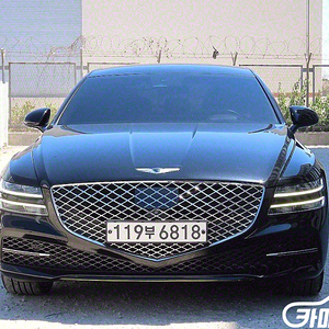 [제네시스]G80(RG3) 2.5 가솔린 터보 2WD 기본형 2021 년 휘발유 중고 중고차 전액할부☆중고차리스☆중고차수출