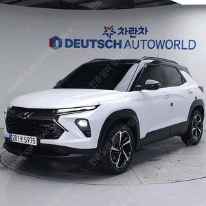 트레일블레이저 중고차 쉐보레 소형SUV 중고 흰색 2024년식 17,277km 가솔린 1.35 터보 2WD RS 중고차매매순위