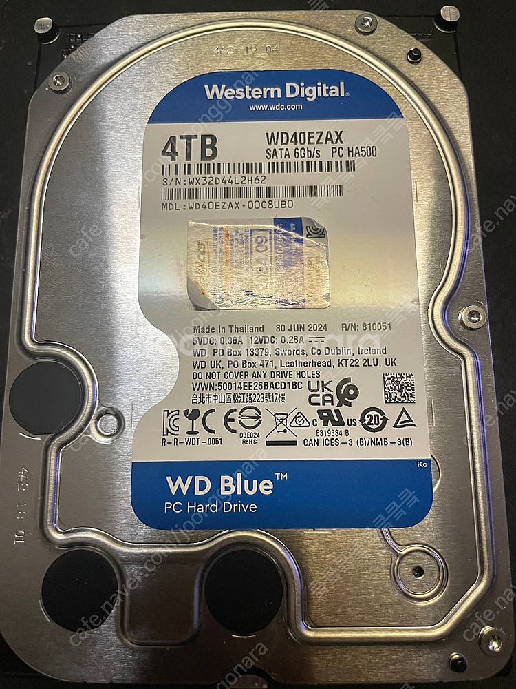 WD BLUE 4TB HDD--0