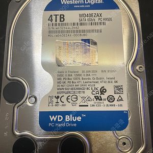 WD BLUE 4TB HDD