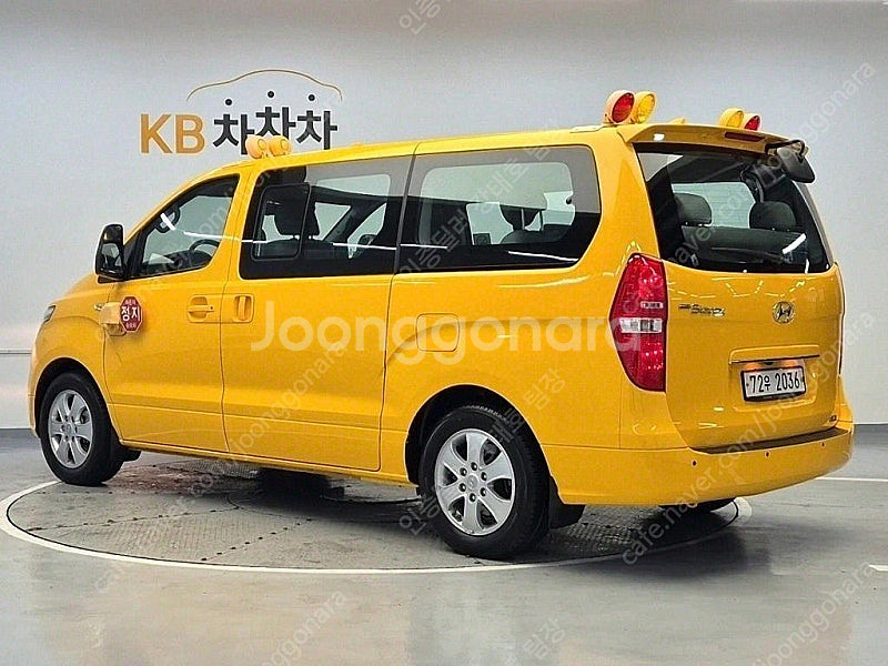 어린이보호차량 더 뉴 그랜드 스타렉스 중고차 노란색 2...--5