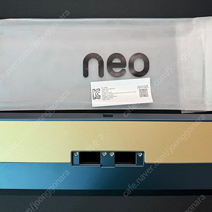 neo70 Navy 네오70 네이비 커스텀 키보드 하우징+보강판 팝니다.