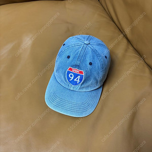 Supreme 슈프림 데님 6패널 볼캡 모자 (Washed Denim)