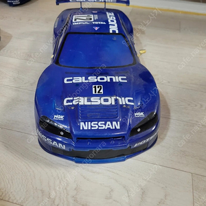 스카이라인 r34 칼소닉 rc카 바디 1:10 스케일 판매