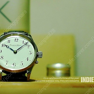 IWC 샤프 하우젠 시계 빈티지 엔틱 회중시계 커스텀 손목시계
