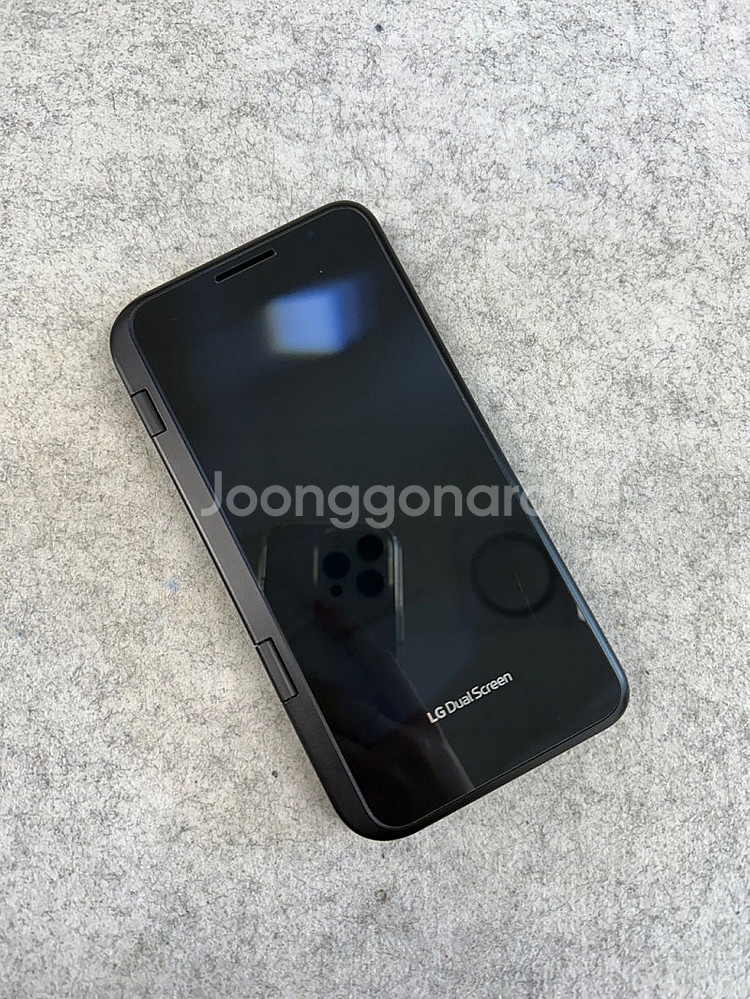 (듀얼스크린) LG V50 블랙 128G 상태좋은 가성...--2