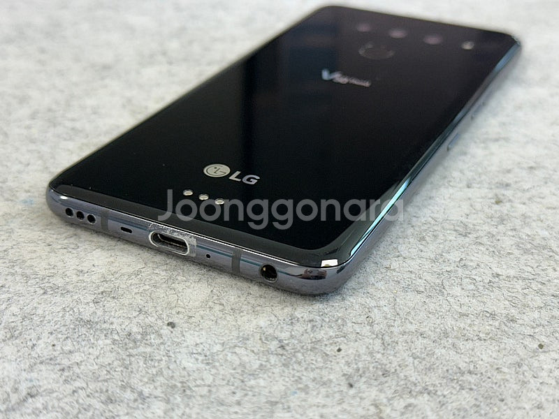 (듀얼스크린) LG V50 블랙 128G 상태좋은 가성...--7