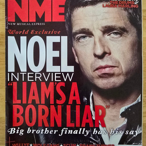 매거진 Noel Gallagher 노엘 갤러거 NME 매거진