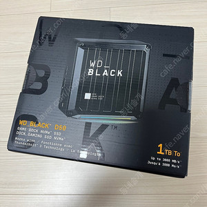 WD black d50 1tb 썬더볼트 독 새상품