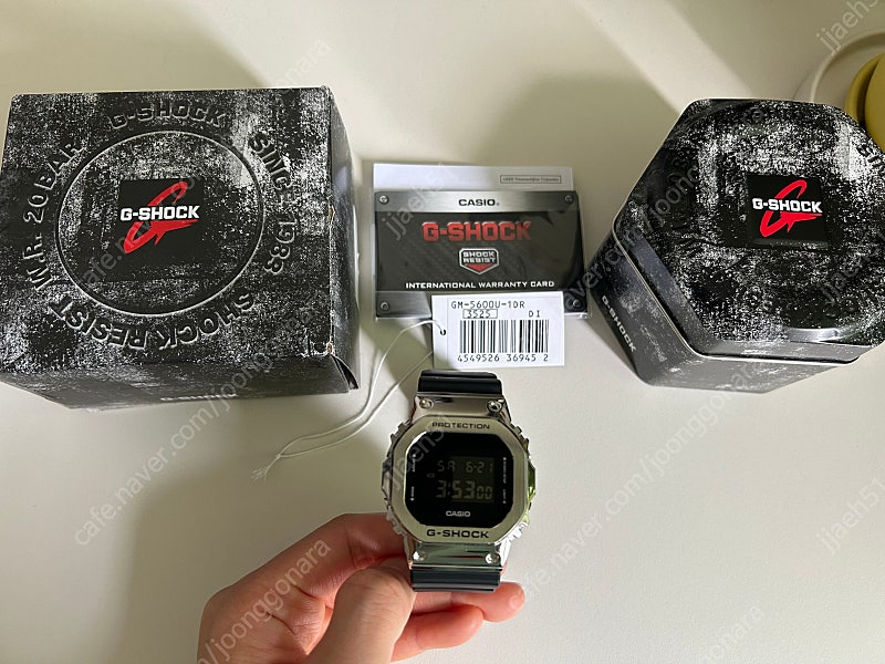 지샥 GM-5600U-1 메탈시계--3