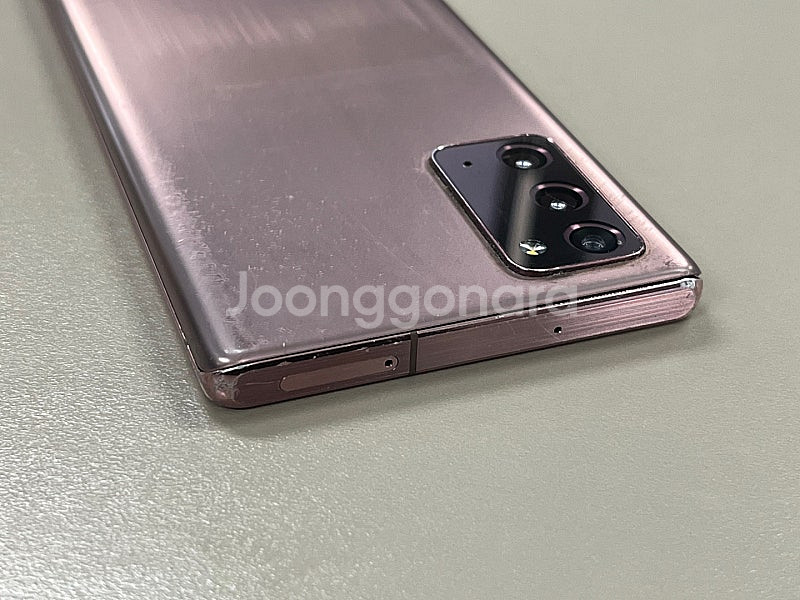 갤럭시노트20 브론즈 256G 가성비폰 서브용 퀵용 배...--7