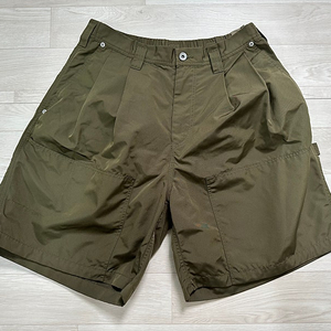 모이프 moif [SS24]OVER WORK SHORTS / OLIVE 2사이즈