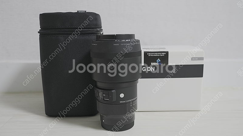 시그마 아트 105mm macro 소니FE 렌즈--1