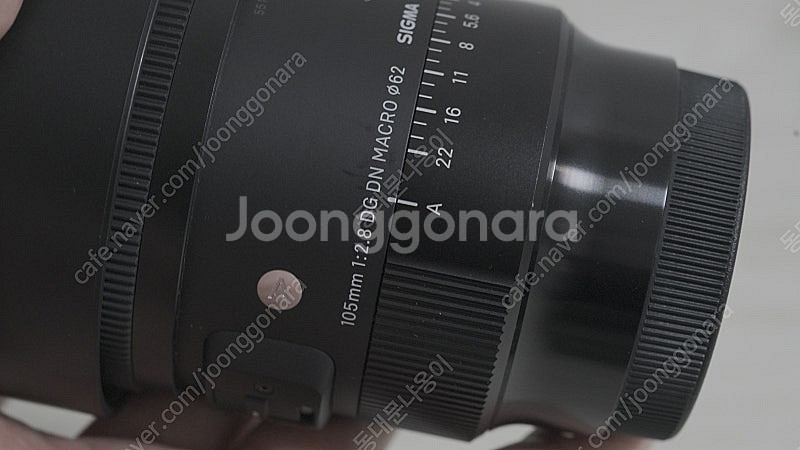 시그마 아트 105mm macro 소니FE 렌즈--4