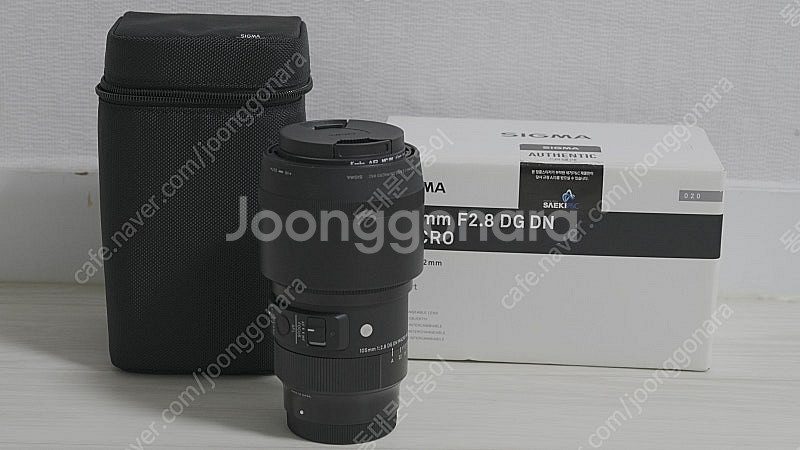 시그마 아트 105mm macro 소니FE 렌즈--8