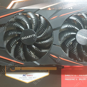 기가바이트 RX 580 8GB 판매 합니다 3년 보증 풀박스 택배비 포함