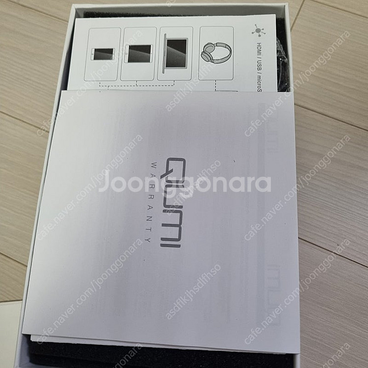 비비텍 큐미빔 미니 빔프로젝터 포켓빔 휴대용--5