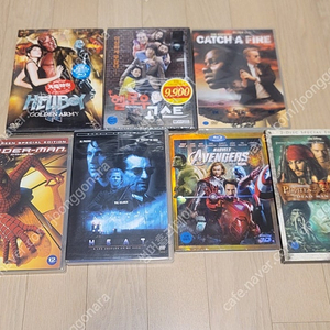 어벤저스 마블 등등 dvd 블루레이