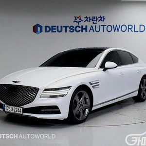 [제네시스]G80(RG3) 2.5 가솔린 터보 AWD 기본형 2022 년 휘발유 중고 중고차 전액할부☆중고차리스☆중고차수출