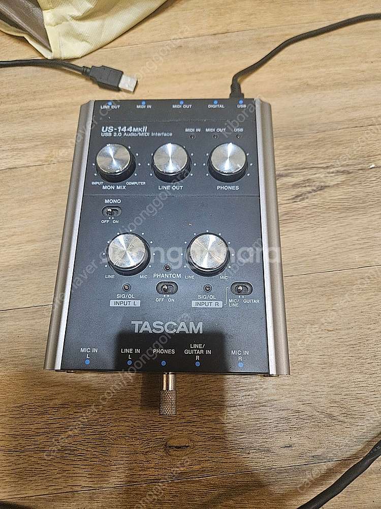 TASCAM US-144MKII 오디오인터페이스--0
