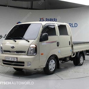 중고트럭매매 더 뉴 봉고3 카고 1톤 더블캡 중고화물차매매 갈색 2020년식 39,648km 1.0톤/더블캡/초장축 GLS 실거래 중고차