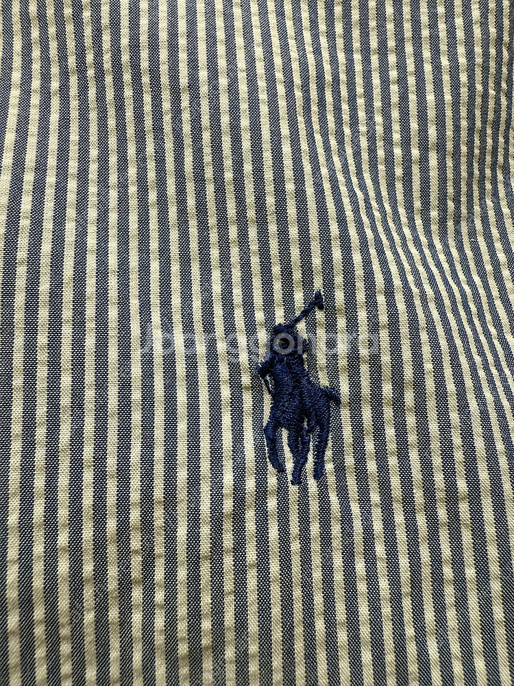 폴로 시어서커셔츠 클래식핏 M사이즈--2