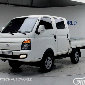 [소형화물][카고]포터2 4WD/더블캡/장축 (3인승 /1톤) 2019 년 경유 중고차 전액할부 중고차리스 중고차수출