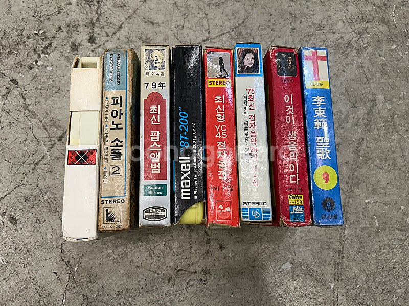가요 팝송 8트랙 테이프 8개 일괄 프랭크 시나트라 등--3