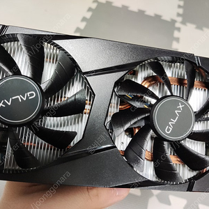 갤럭시 GALAX 지포스 GTX 1660 Ti BLACK D6 6GB 팝니다.