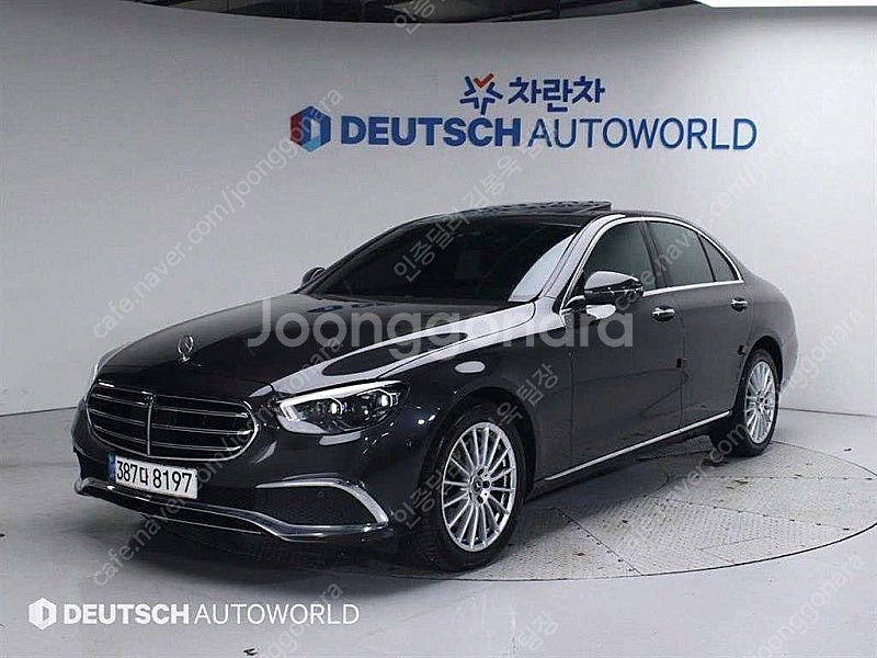 벤츠 E클래스 중고 벤츠 인증중고 회색 2021년식 3...--0