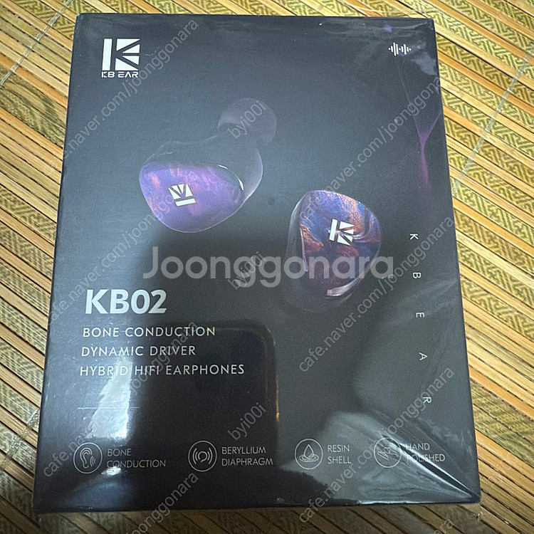 KBEAR KB02 이어폰 거의새거 배포2.3만--2