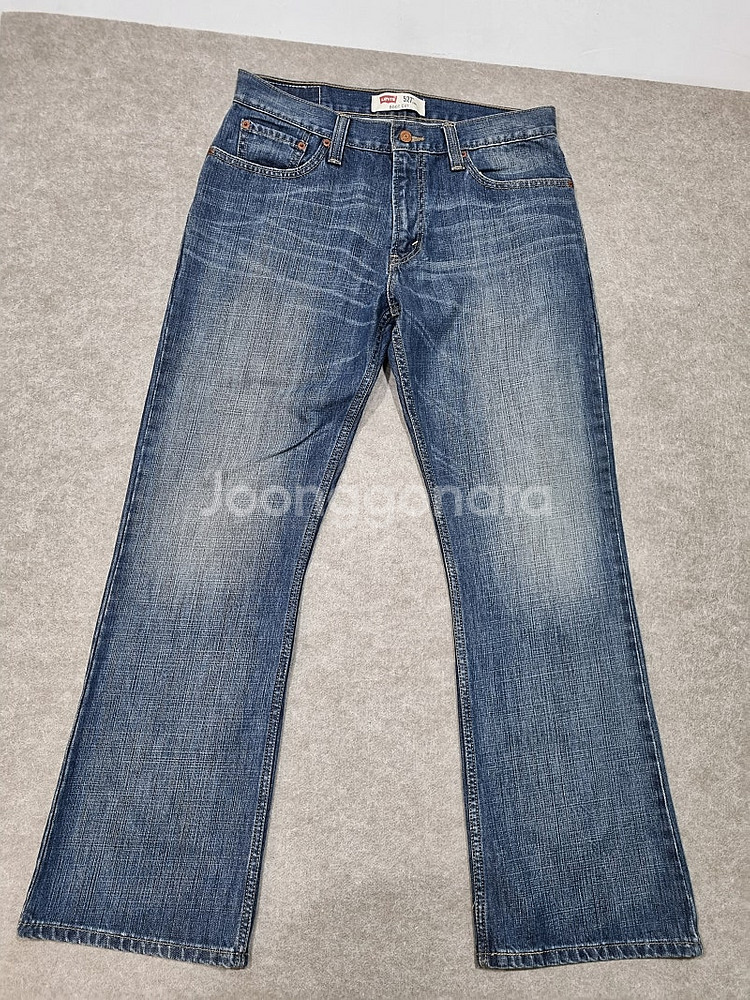 남성 33인치 리바이스 527 부츠컷 청바지--0