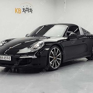 포르쉐 911 중고차 할부가능 검정색 2015년식 84,731km 타르가 4S 중고차 살 때