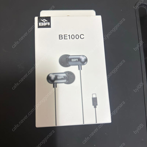 비아 BE100 C 타입 유선 인이어 이어폰 미사용 배포 1.5만
