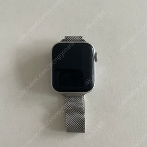 애플워치 se 40mm gps 실버 (배터리 91%)