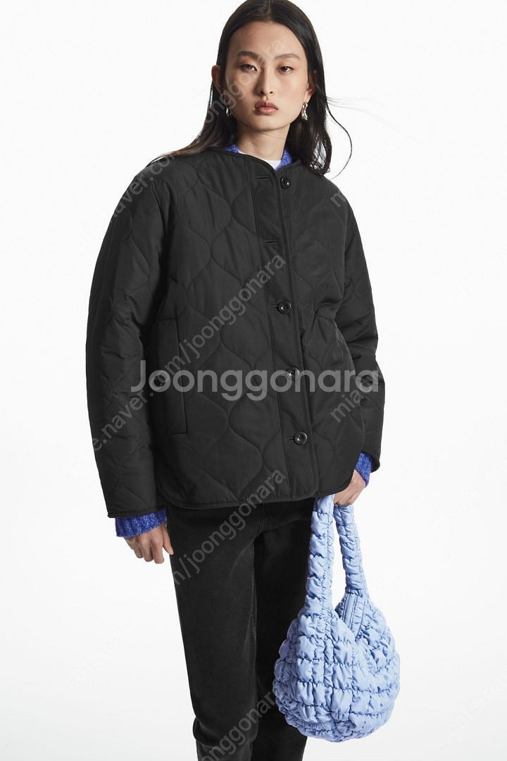 (무배) COS 코스 리버서블 퀼팅 테디 라이너 재킷 ...--2
