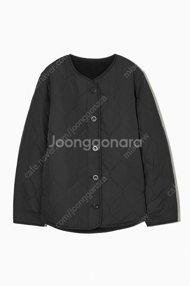 (무배) COS 코스 리버서블 퀼팅 테디 라이너 재킷 ...--6