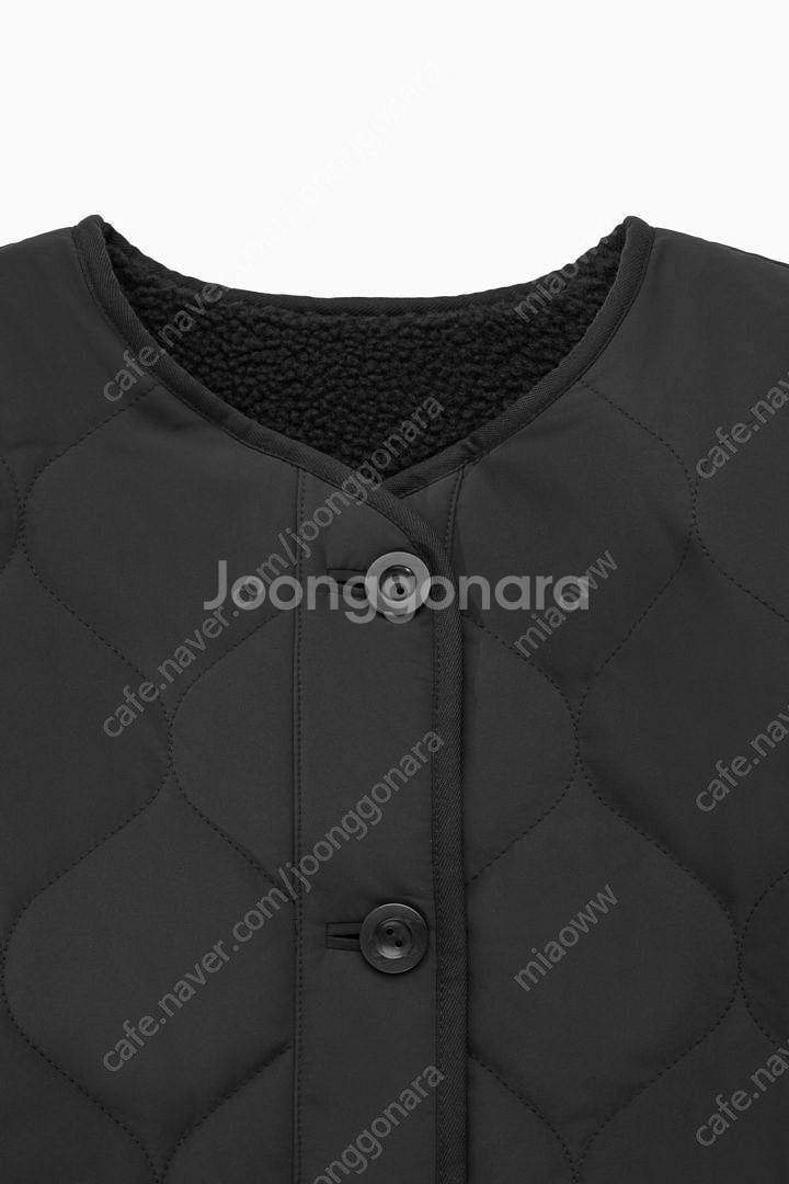 (무배) COS 코스 리버서블 퀼팅 테디 라이너 재킷 ...--8