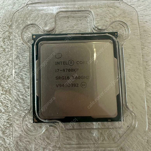 9세대 I7 9700kf + 11세대 i5 11400f cpu 단품팝니다