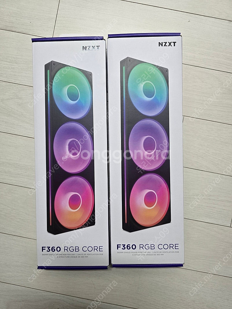 NZXT F360 RGB CORE 블랙 미개봉판매--0