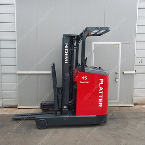 니찌유 중고 전동지게차 1.5톤 3단 4500MM 싸이드쉬프트 장착 최상품배터리