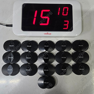 벨럭스 호출벨 세트 vm330a 1대 벨 vb400b 16개 팝니다