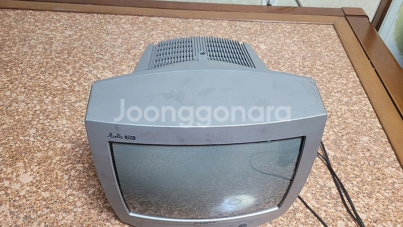 삼성 14인치 브라운관 명품텔레비젼 리모콘포함--3