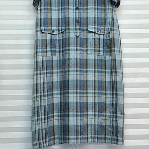bcbg> 프리미엄 마100 체크 롱원피스