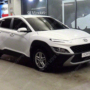 현대 코나 중고 더 뉴 코나 중고자동 흰색 2021년식 47,404km 가솔린 1.6 터보 2WD 스마트 수원중고차