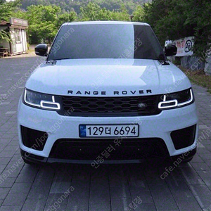 랜드로버 레인지로버 스포츠 중고 레인지로버 중고 흰색 2015년식 3.0 SDV6 HSE 수원중고차